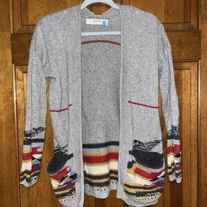 Sparrow Anthropologie Cardigan Cotton Blend Open … - image 1